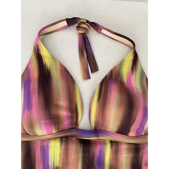 Victoria's Secret Swim 36D/M Tankini Bikini Swimwear Print Swimsuit - Picture 3 of 14